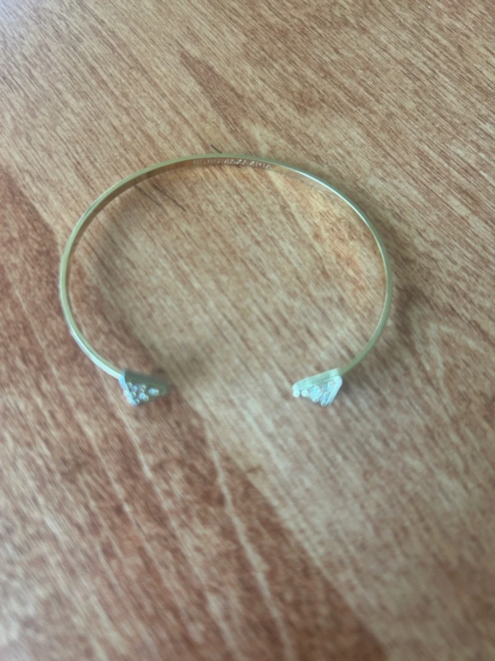 BCBGMaxAzria gold colored bracelet - Picture 4 of 6